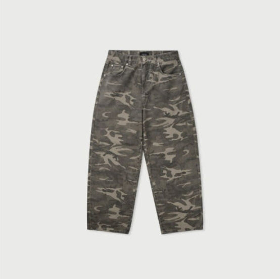 basic camouflage baggy jins